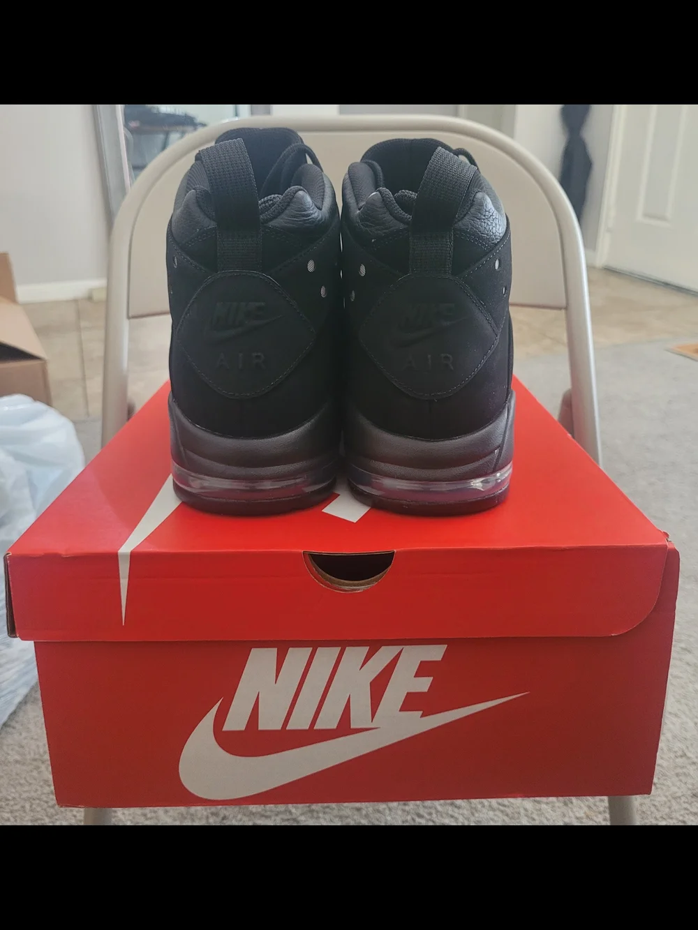 Nike Air Max 2 CB 94 Black Men’s Basketball Sneaker Size 14